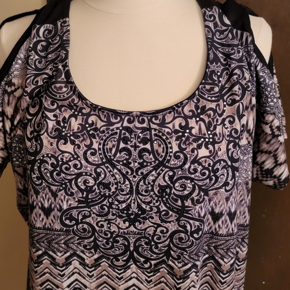 Catherines Cold Shoulder Top